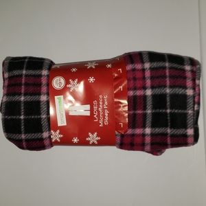 Ladies Microfleece Sleep Pants L